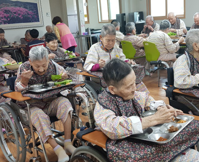 돼지고기수육&상추쌈