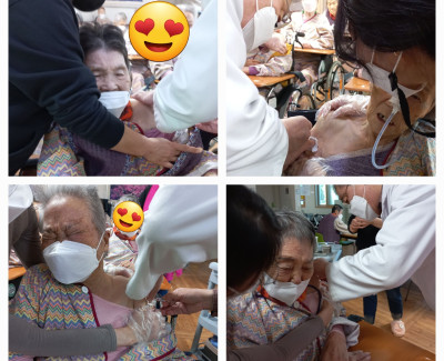 '독감예방접종'을 완료하셨습니다.