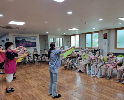 매주 수요일 즐거운 '밴드체조'