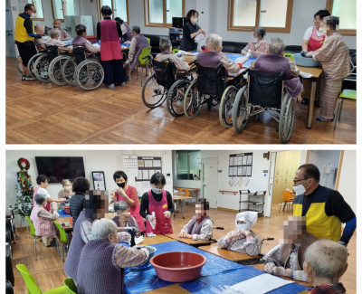 손수건 천연염색 물들이기