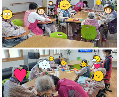 2025년 3월 6일 인지기능 향상프로그램 - 종이접기