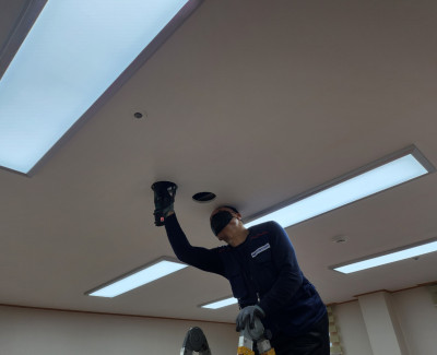 수면등 설치및 전등교체