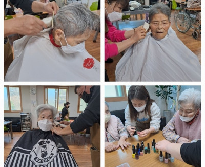 3월 어르신 미용봉사