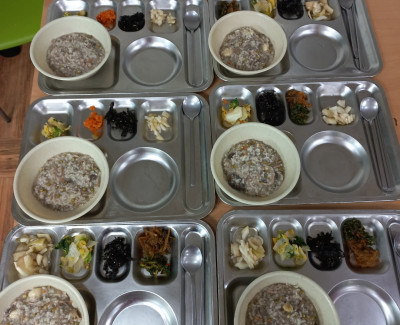 중복을 맞이하여 맛있는 닭죽
