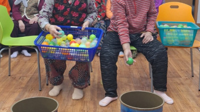 볼풀공 던지지